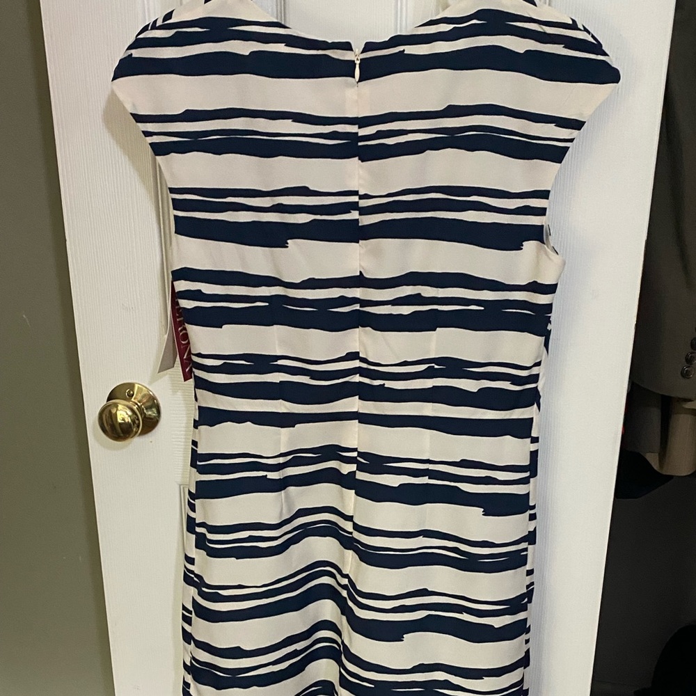 Beautiful blue and white striped dress, never worn.